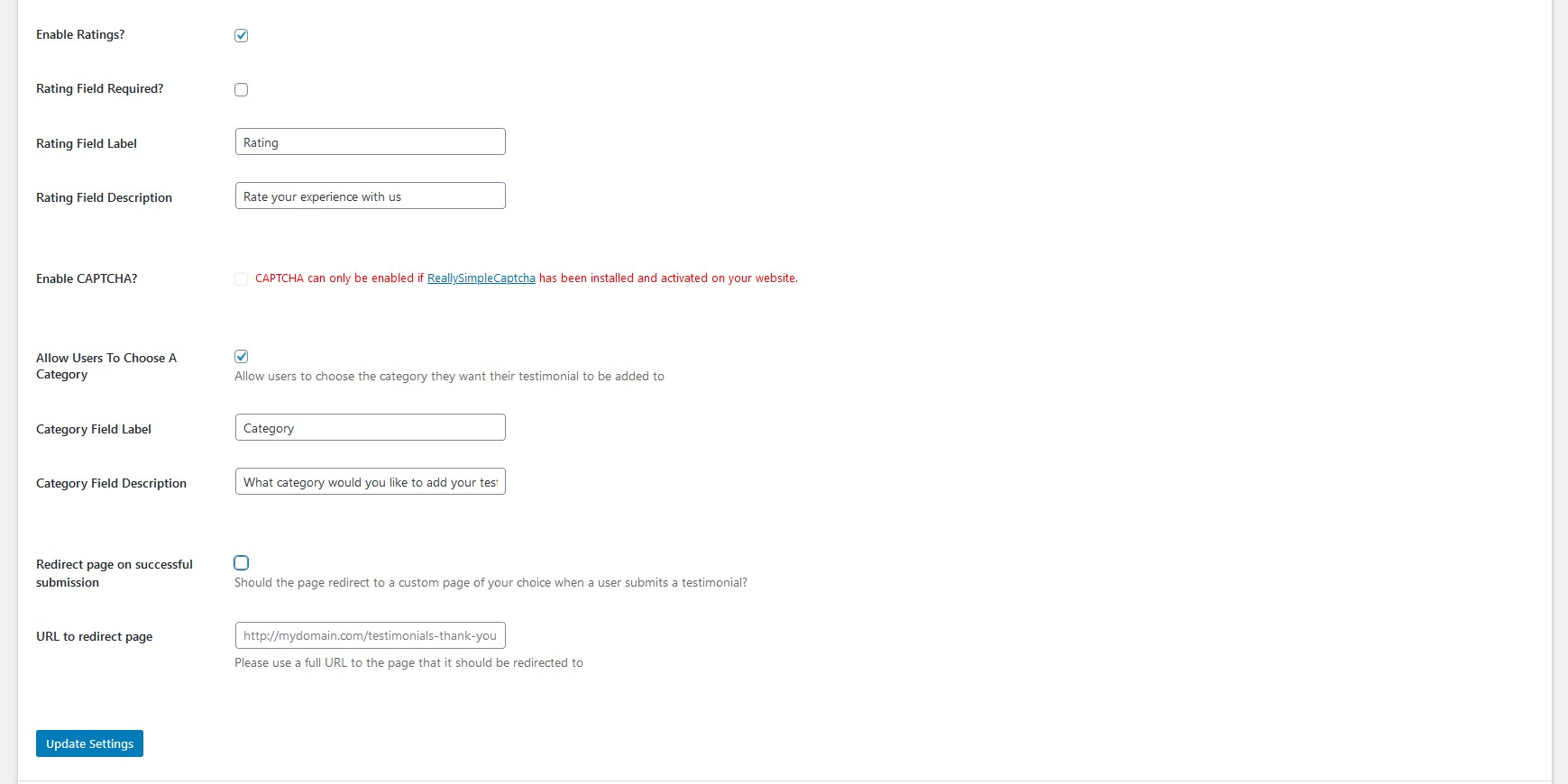 Form Options Tab — Part 3 (Pro)