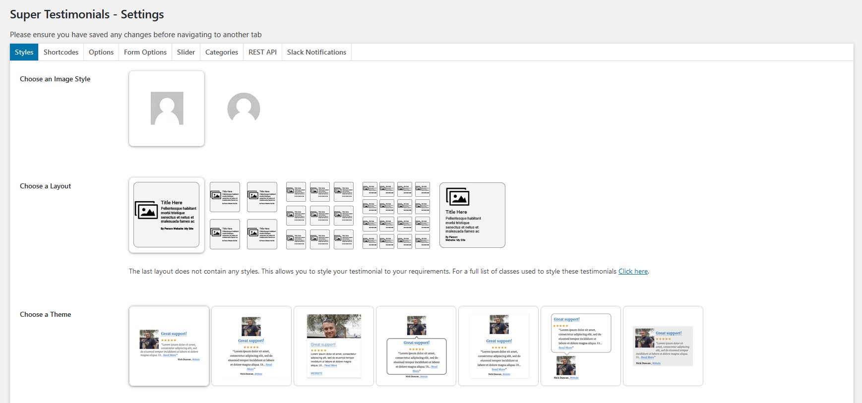 Styles Tab — Part 1 (Pro)